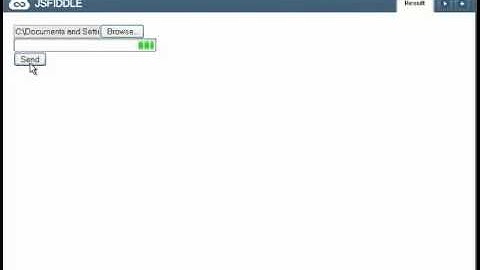 ajax file upload with progress