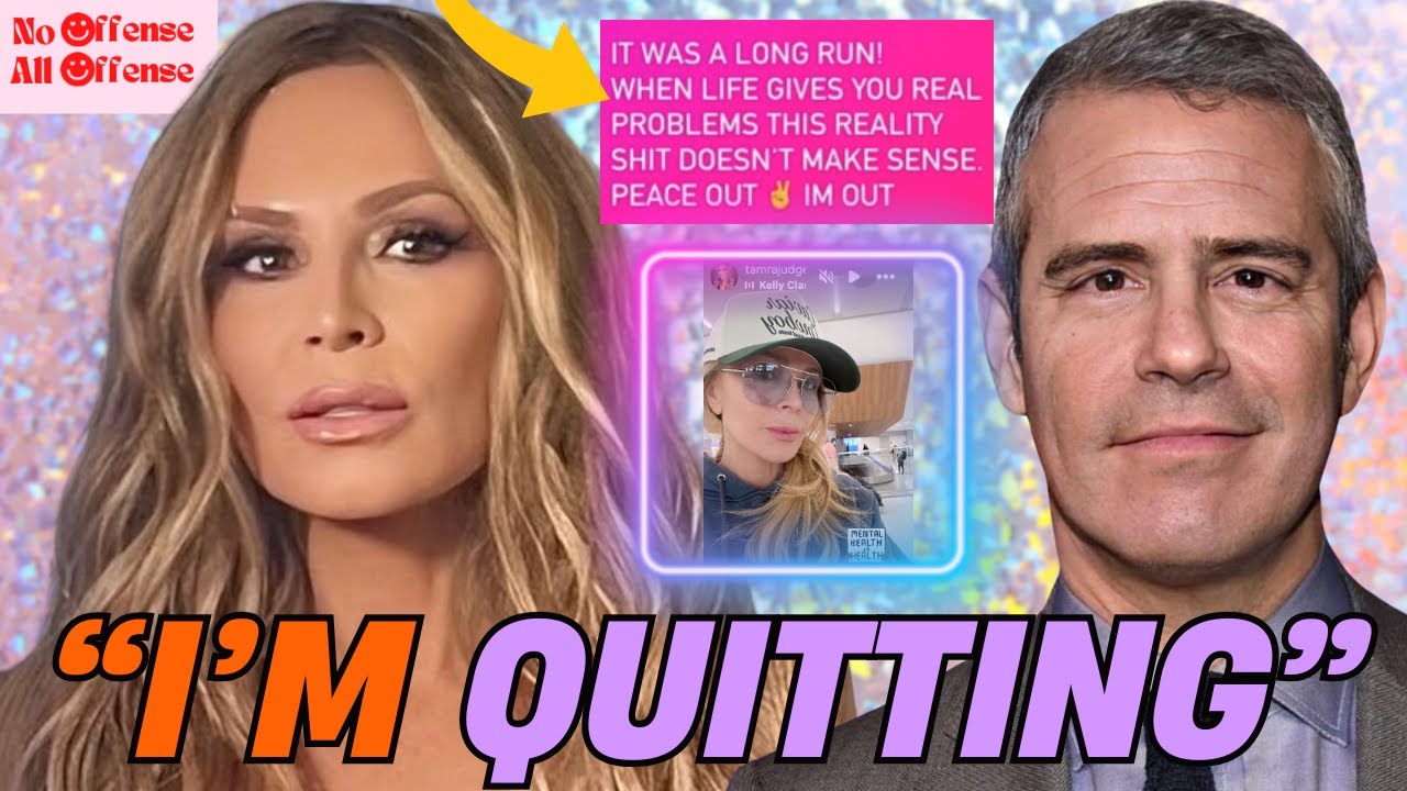 TAMRA JUDGE ABRUPTLY QUITS RHOC AND ANDY COHEN RESPONDS | 