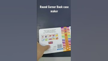 Round Corner Book Case Maker
