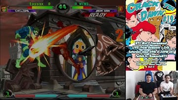 MvC2: Duke - Cyclops 1v3 Comeback vs Cable/Sent/IM (230%) .:6.29.24:.