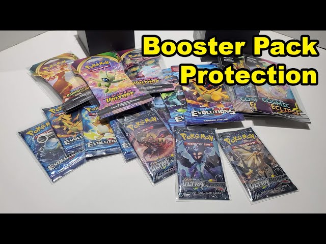 Booster Pack Protection and Storage Pokemon Magic 