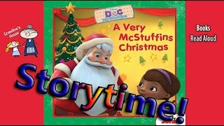 A Very Mcstuffins Christmas Read Aloud Christmas Stories For Kids Bedtime Story Read Along Books