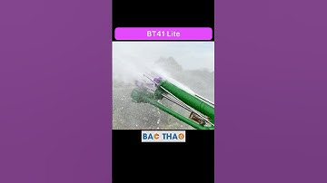 Béc BT41 Lite chia nước đẫm nhờ họng phun tím, ty đũa inox chuyên tưới cà phê, sầu riêng