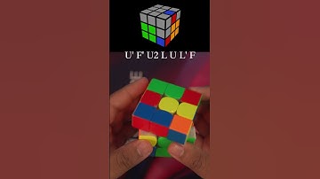 [ 8/42 ]Advanced F2L #fypシ゚viral #cubing #algorithms #speedcubing #yihengwang #rubikscube #f2l