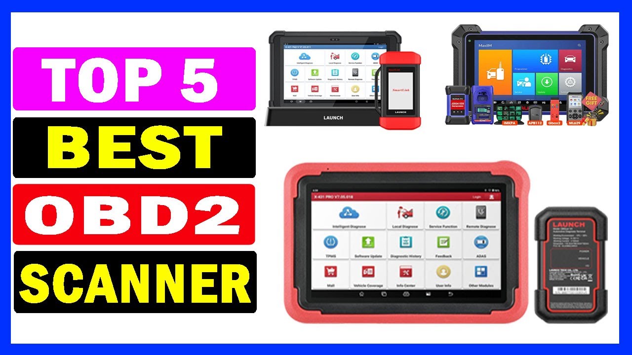 Top 5 Best Car Diagnostic Tools Of 2024 | Best OBD2 Scanner 2024 - YouTube