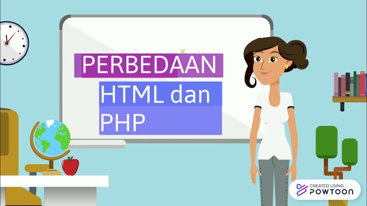 Perbedaan HTML dan PHP - YouTube