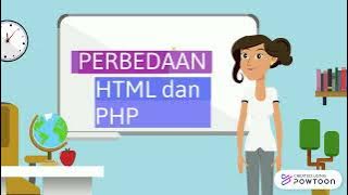 Perbedaan HTML dan PHP