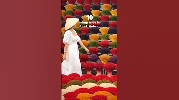 10 things to do in Hanoi, Vietnam 🇻🇳 #hanoi #vietnam