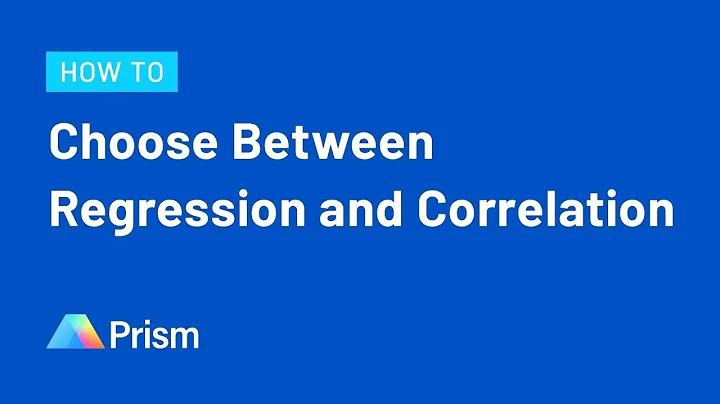 How to Choose Between Regression and Correlation