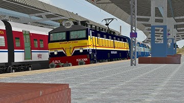Rajdhani Express at its Full Speed || Indian Train simulator || MSA MSTS || Open Rails