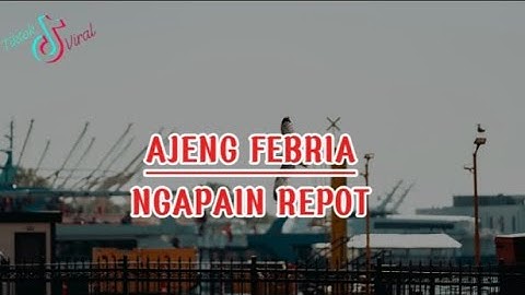 Ajeng Febria - Ngapain Repot (Lirik)