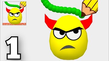 Draw To Smash - Android iOS Mobile Gameplay Walkthrough Part 1 @KLSKINBOX