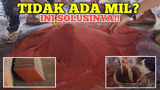 Mencampur warna paving tanpa mil, HASIL TETAP BAGUS pemula harus tau. [Berbagi Tips]