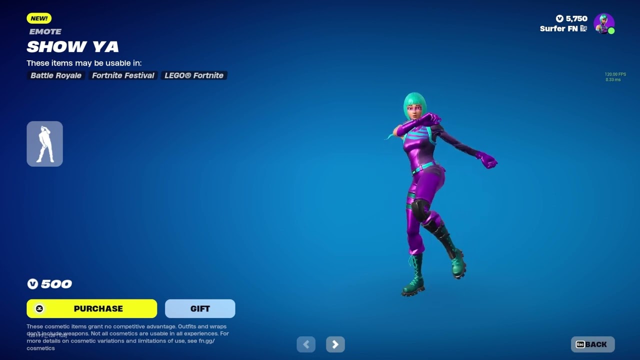 ＳＨＯＷ－ＹＡ Show Ya | Fortnite Emote - YouTube