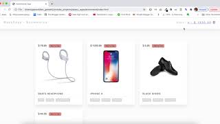 E-commerce Cart App in jQuery - Part 5