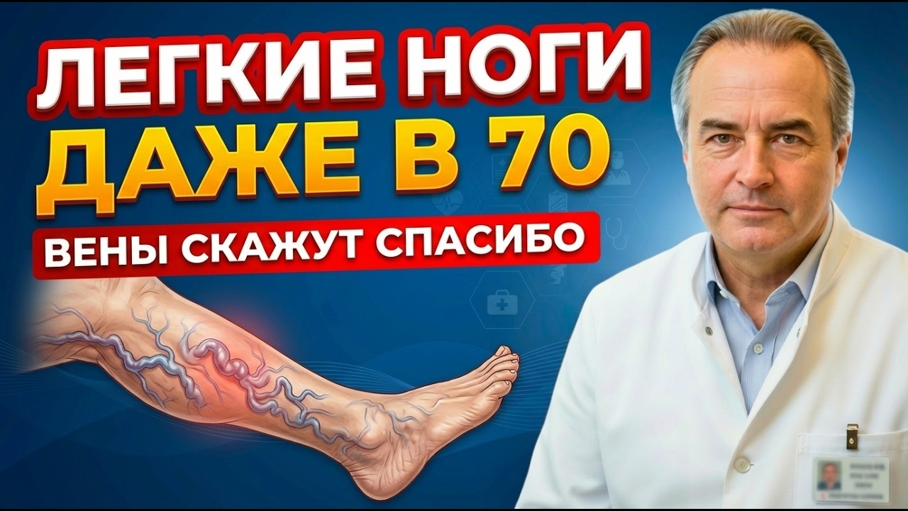 Главный витамин для сосудов! Добавьте это в рацион, чтобы стенки вен стали крепкими