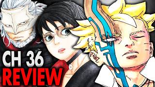 Momoshiki RETURNS?! Sarada LOSES her EYES?! Boruto Two Blue Vortex Chapter 36 Review