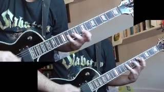 Video thumbnail of "Sabaton - Shiroyama, guitar cover."