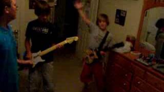 Me, Michael, and Garrett Singing Burnin&#39; Up