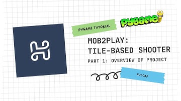 Pygame Top Down Shooter Tutorial #1 - Boxhead2Play & Overview