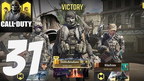 Call of Duty : Mobile Gameplay Walkthrough Part 31 -Multiplayer Featured All Gameplay (Android, iOS)