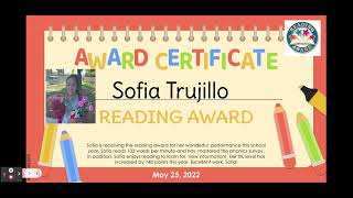 End of Year Awards  2nd and 3rd Grade 2022