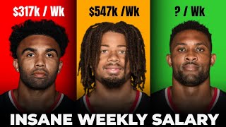 Houston Texans: How Much They Make Per Week