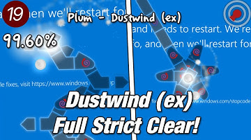 [ADOFAI] [lvl 19] Plum - Dustwind (ex) (level by Clockwork)