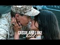 Cassie and Luke | hold on  #purplehearts