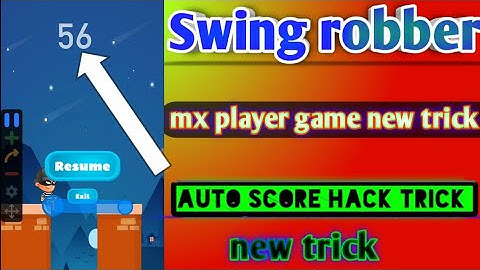 Mx player game swing robber game hack trick today new hack speed rider  / swing robber game hack