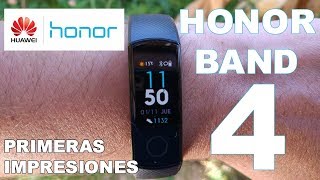 Huawei Honor Band 4 Primeras semanas de uso