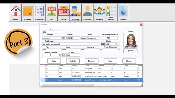 How to Create Inventory management system with sql in C# visual studio | C# Inventory system part3