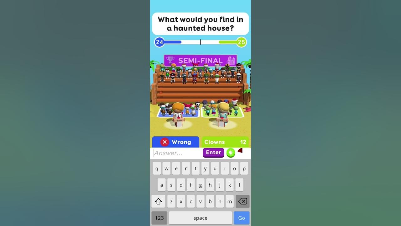Guess their answers what would you find in a haunted house gaming 