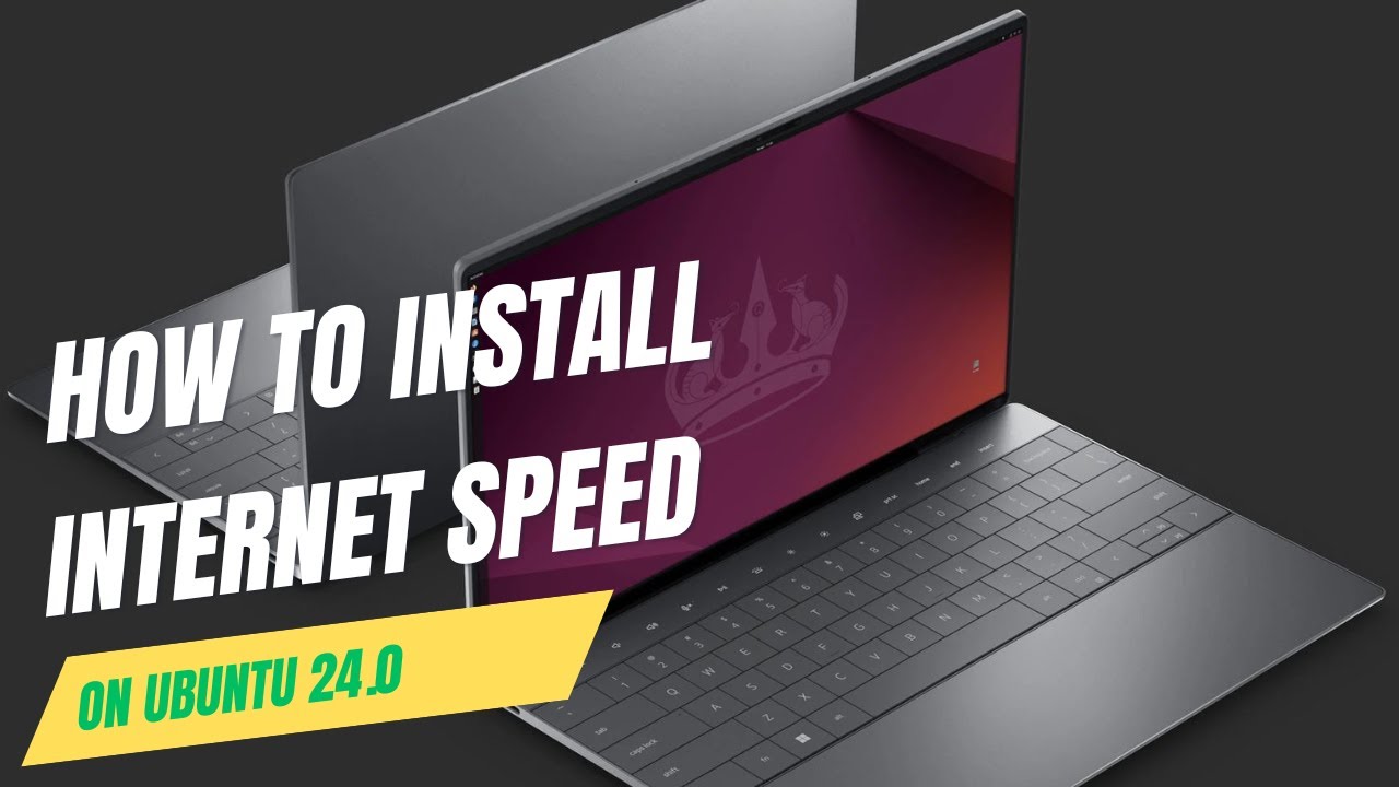 How to add internet speed on your Ubuntu 24 top bar - YouTube