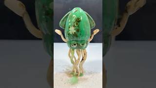 Washed a very dirty squid in 37 seconds #cleaning #asmrcleaning