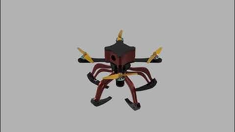 Drone with Mantis Claw Animation