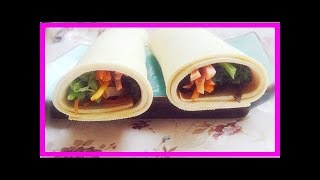 炸豆腐皮卷的做法，外皮脆香餡兒很鮮，吃膩了春卷就吃它