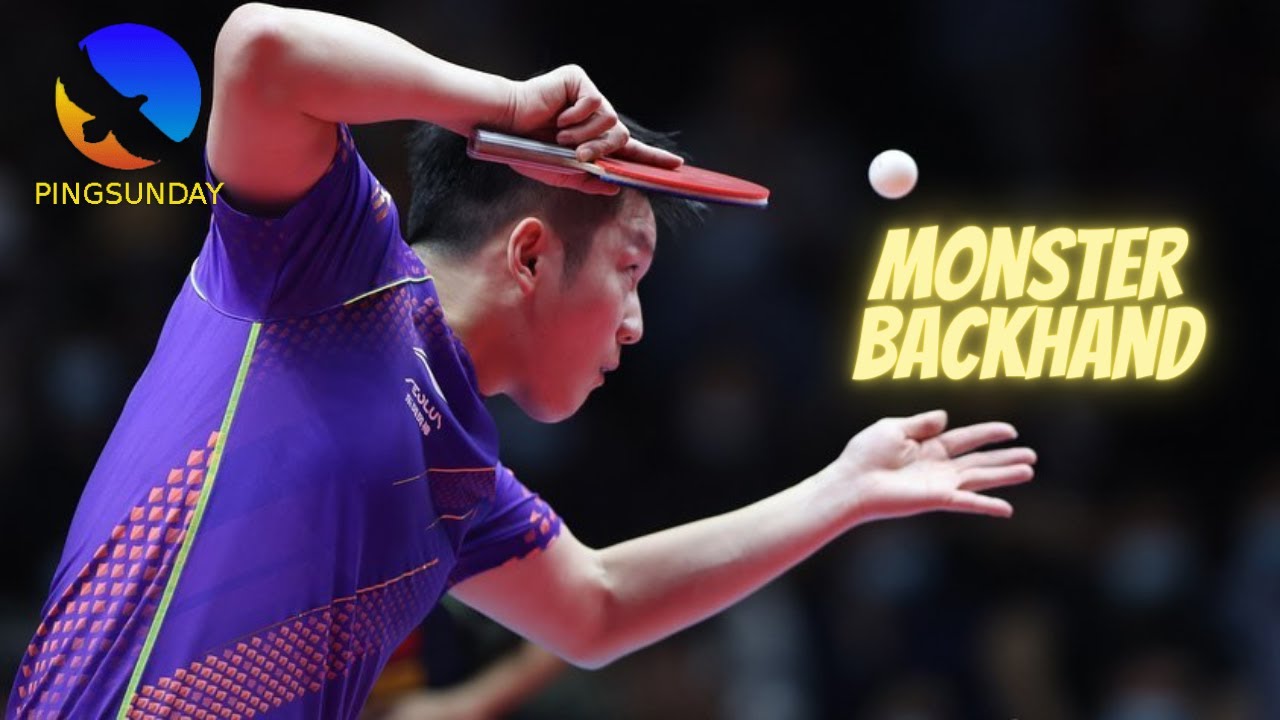 Fan Zhendong has a monster backhand YouTube