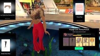 Avakin Life Voyage Luxe Den Hour Getaway Scene Rewards