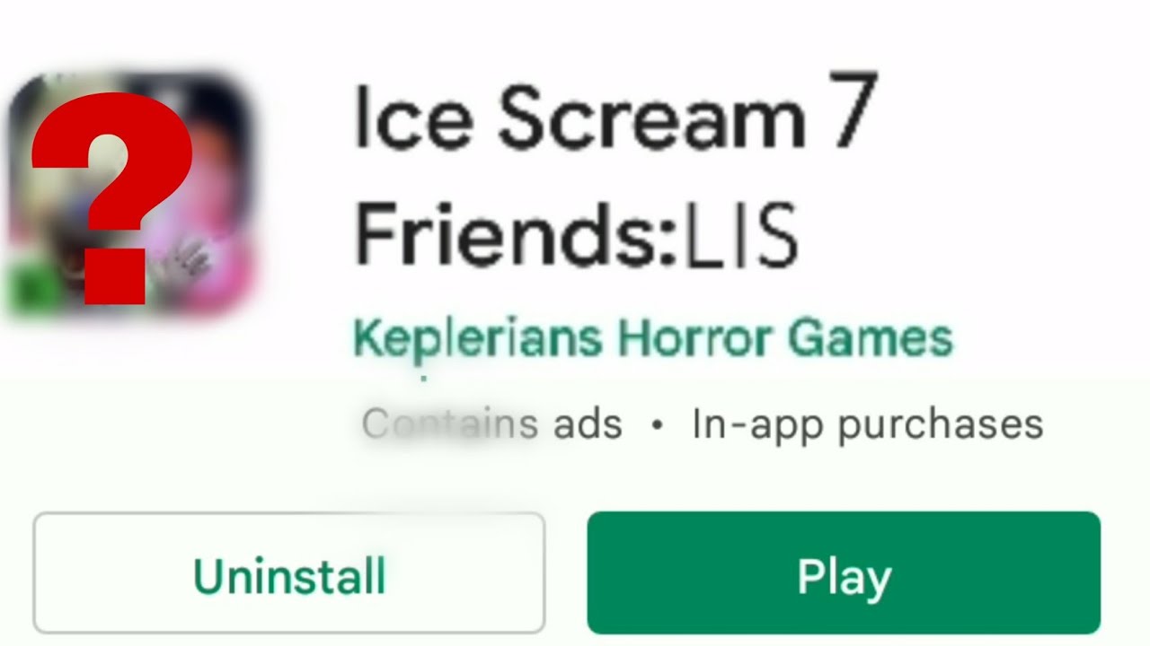 Ice Scream: Horror Game on the App Store