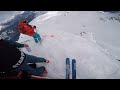 He skied Verbier with NO VISIBILITY… and Won