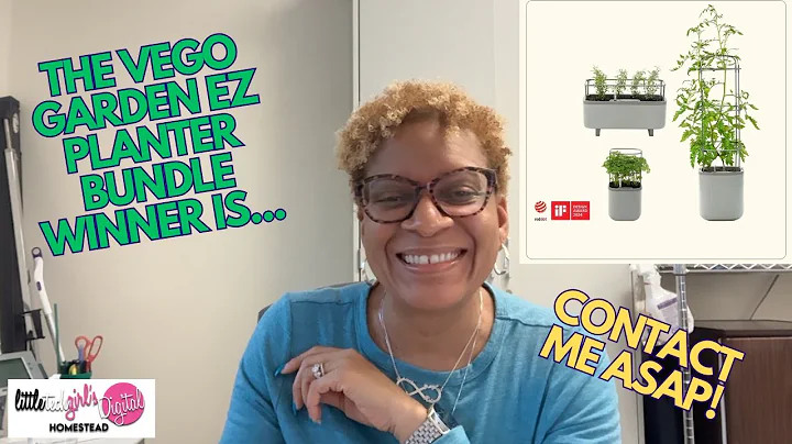 The Vego Garden EZ Planter Bundle Winner is...