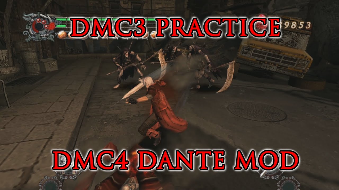 DMC3 Redesigned Dante  DMC Mods / Bayonetta Mods