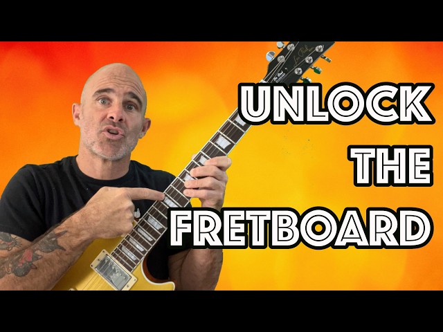 Master The Fretboard Easily - NO MEMORIZATION