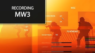 Recording MW3 [TUTORIAL]