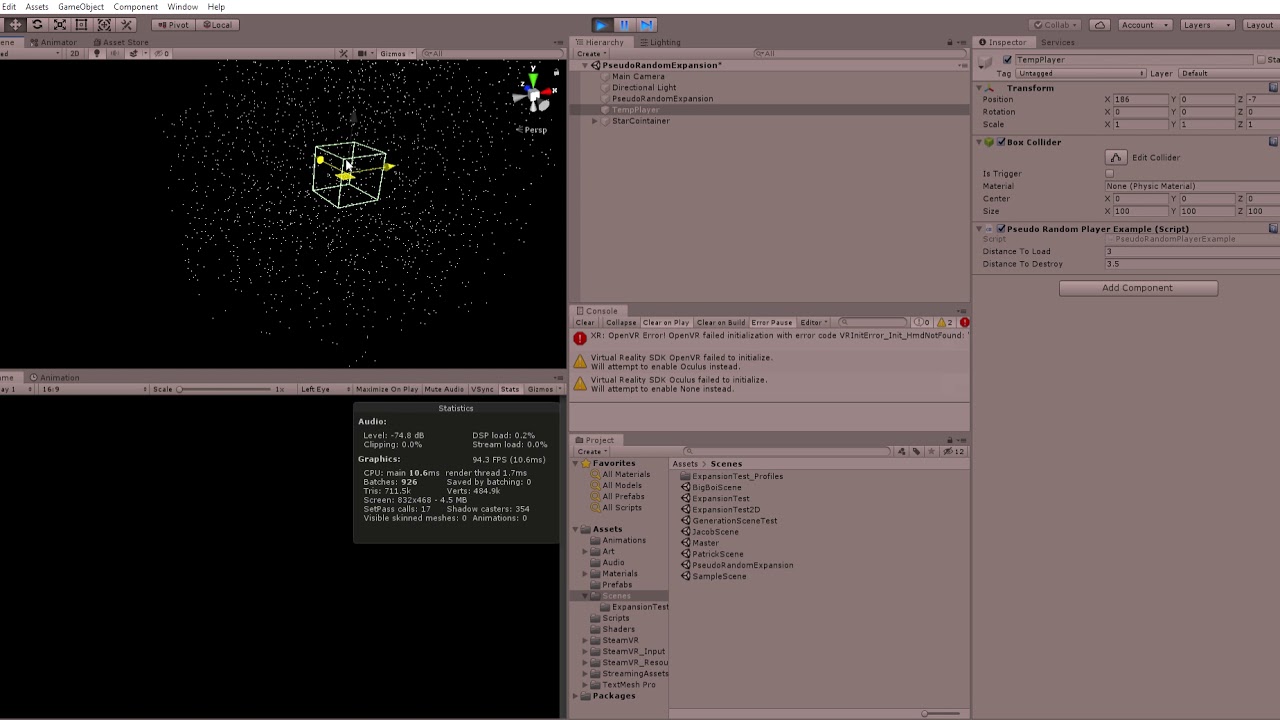 procedurally generated universe - YouTube