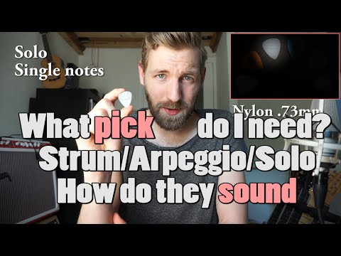 Are you using the right guitar pick/plectrum? I DID NOT!