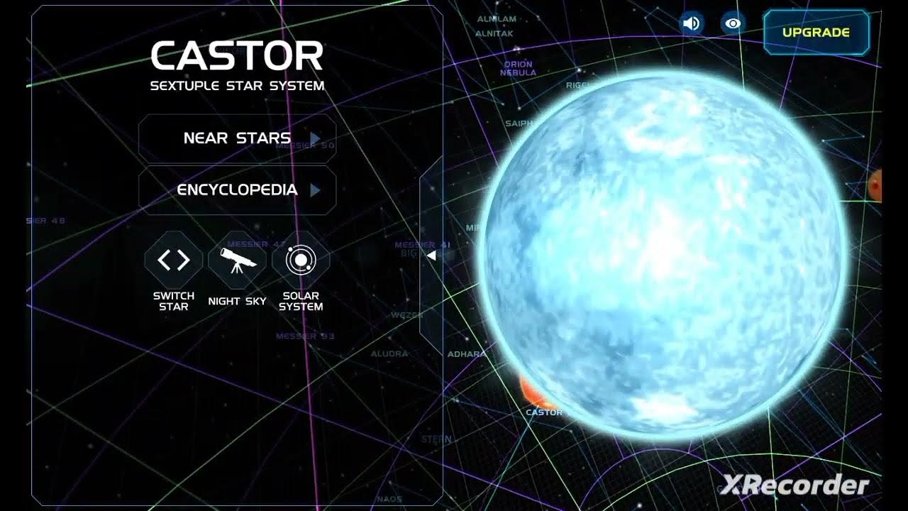 Castor System Solar System Scope YouTube