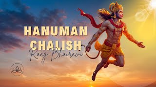 🚩 The Healing Power of Hanuman Chalisa in Raag Bhairavi | Unlock Inner Peace (7 Repetitions) 🚩