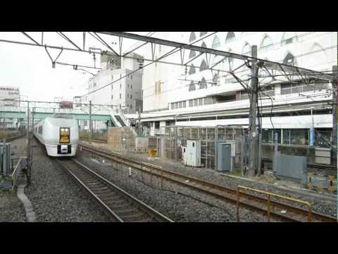 【常磐線】42M 651系K107+K203編成 スーパーひたち42号 柏通過(電笛あり)